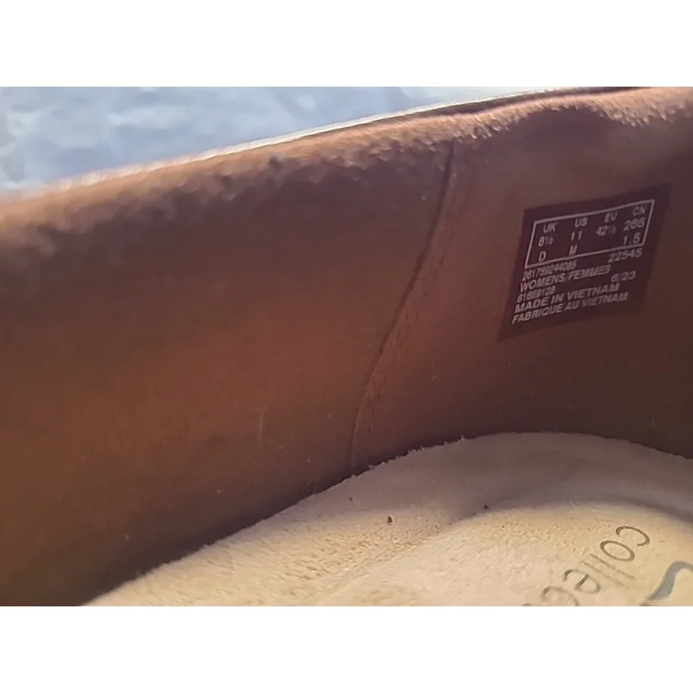 CLARKS‎ COLLECTION Women's Juliet Bay Slip-On Loafer Flats SIZE 11M Brown